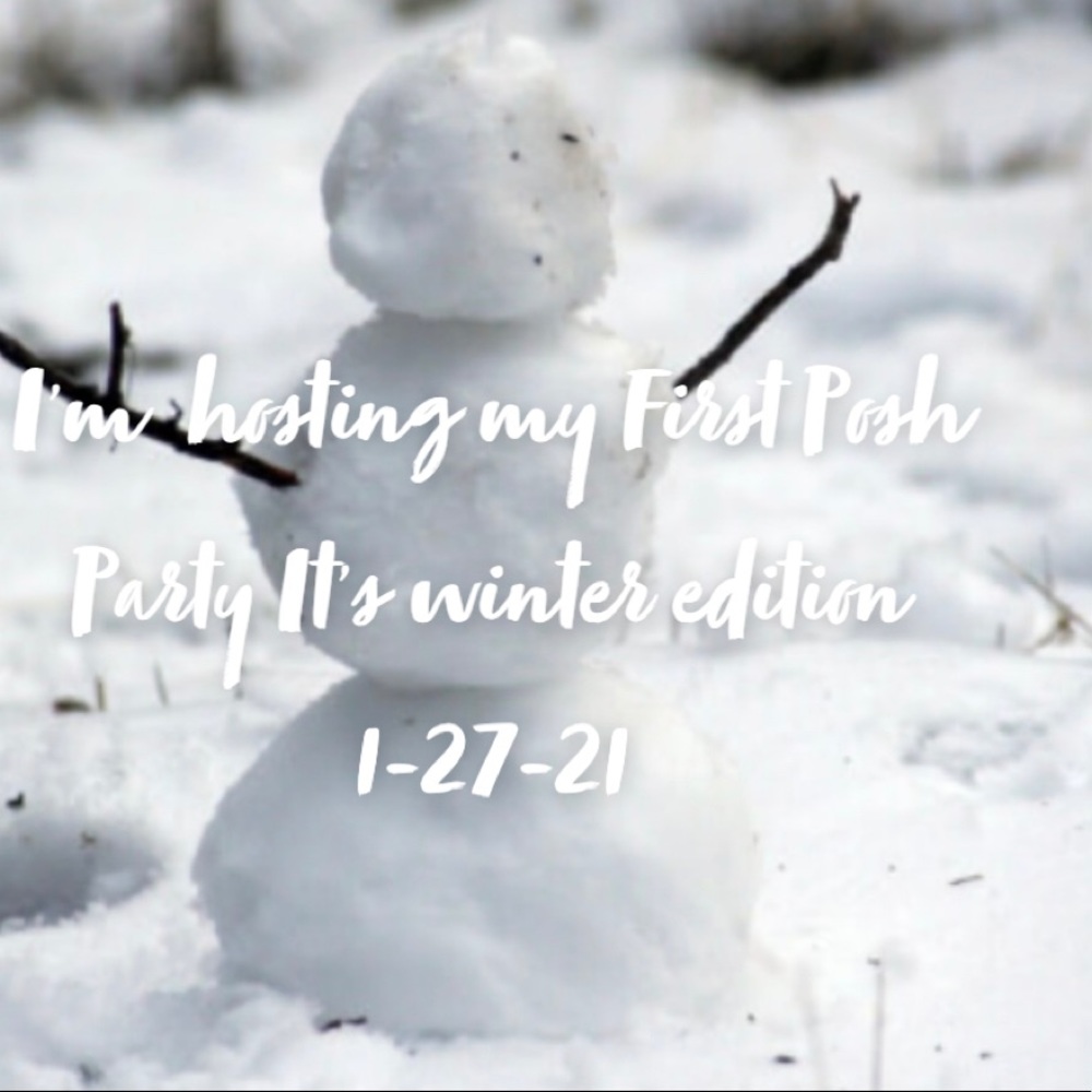 ⛄️I’m hosting my First Posh Party ⛄️